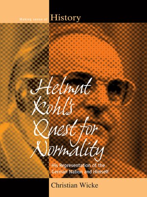 cover image of Helmut Kohl's Quest for Normality